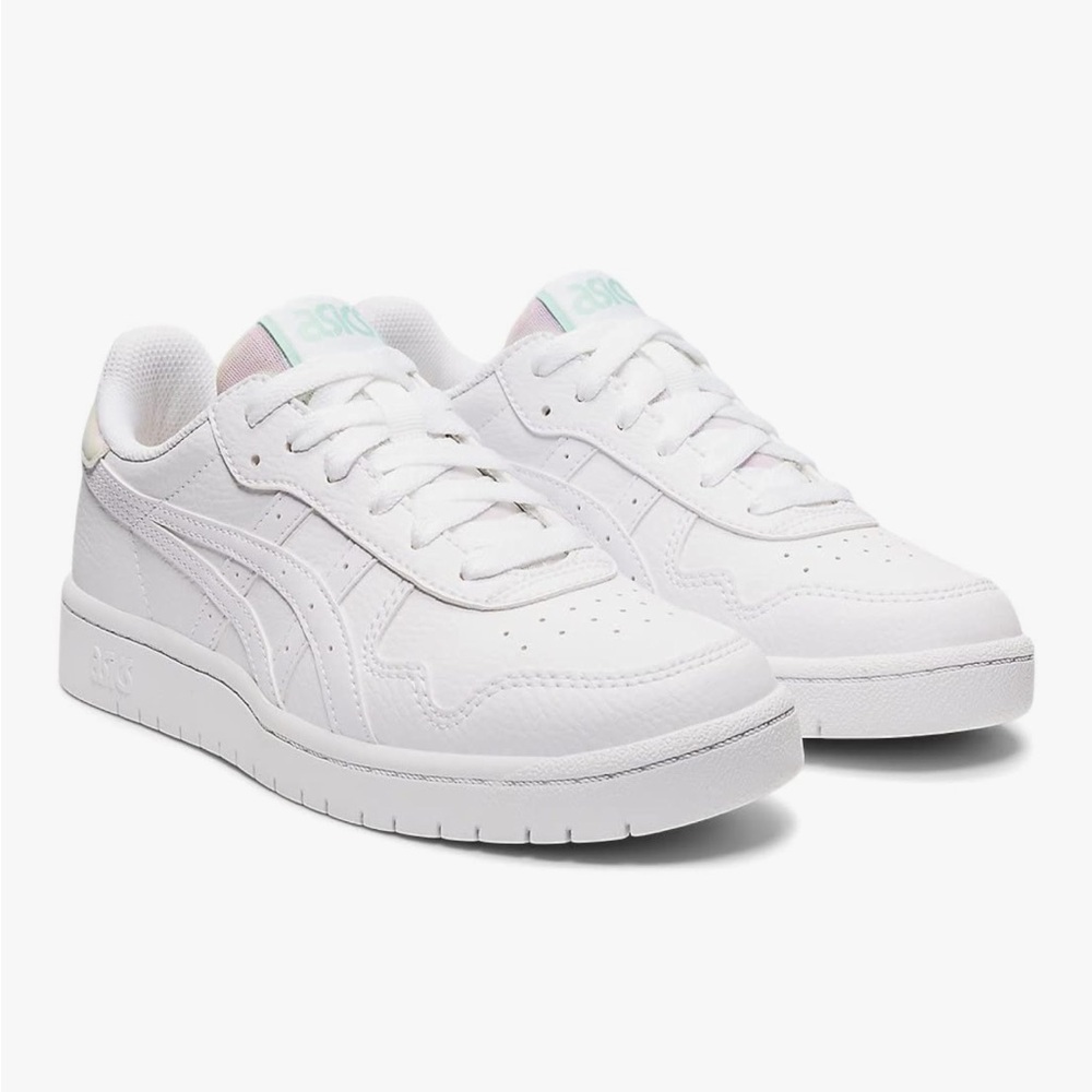 ASICS Women's Japan S Sportstyle Shoe, 10, White/White, Iridescent
